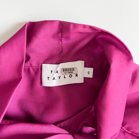 Tanya Taylor Susan Ombre Top Blouse Bow - Picture 6 of 8